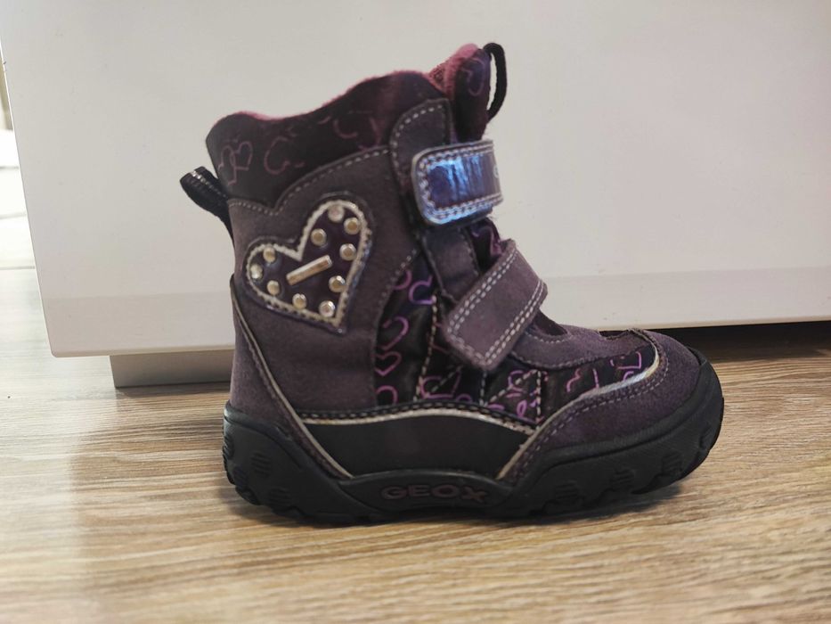 Демисезонные ботиночки Geox Amphibiox Respira отличное состояние 23р.