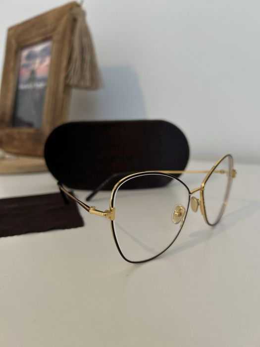 Oprawki korekcyjne Tom Ford jak nowe! Pudelko, etui
