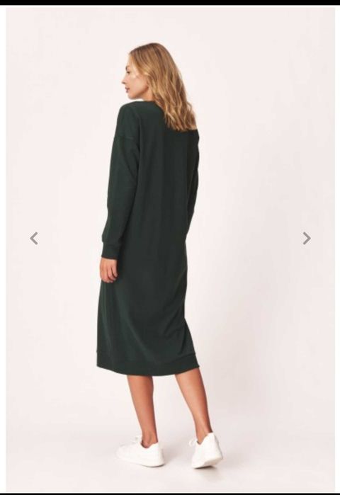 Modna sukienka dresowa Carry melanż w rozmiarze M. Nowa, z metką.