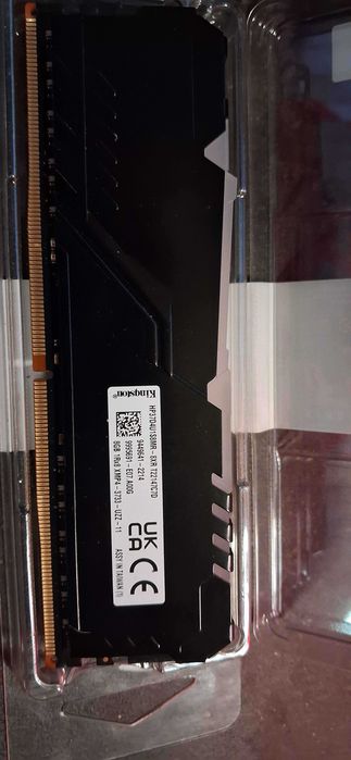 RAM Kingston HyperX Fury RGB Premium 8GB DDR4 3733MHz