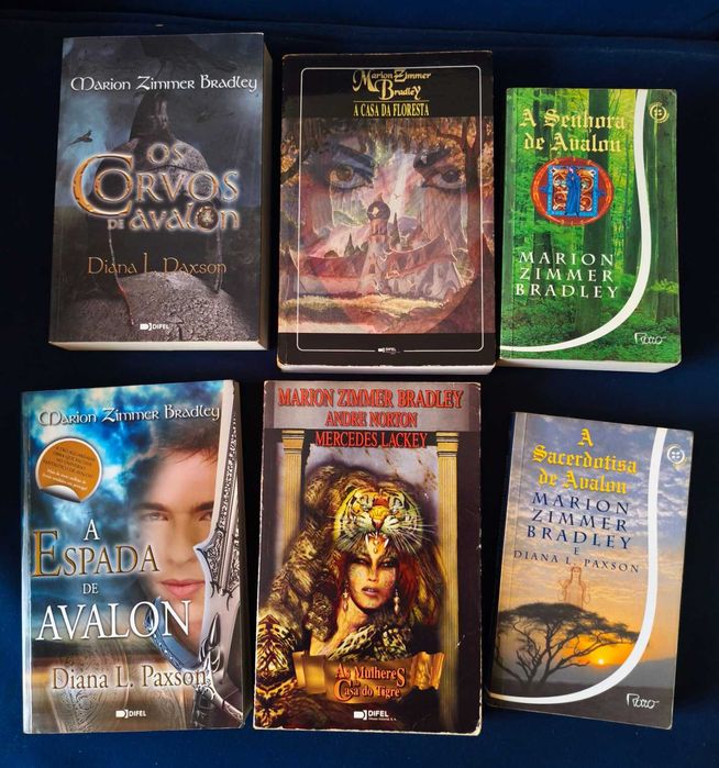 Lote 6 Livros Ciclo de Avalon Alargado - M. Zimmer Bradley