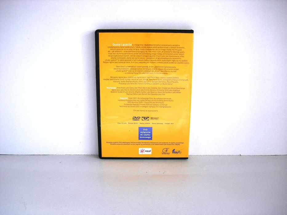 "Gusta i Guściki" DVD Agnes Jaoui 2000 seria Zwierciadło