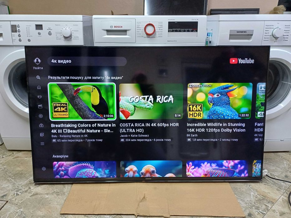 Смарт телевізор 55 дюймів Samsung UE55H6590SV Smart TV Wi-Fi 3D б/в