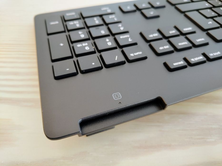 Teclado HP com Leitor de Cartões
