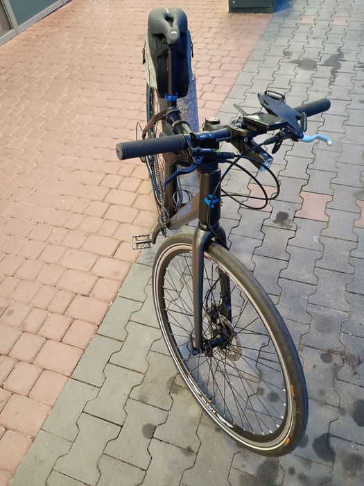 Rower męski rama 21" koła 28" tarczowe Continental
