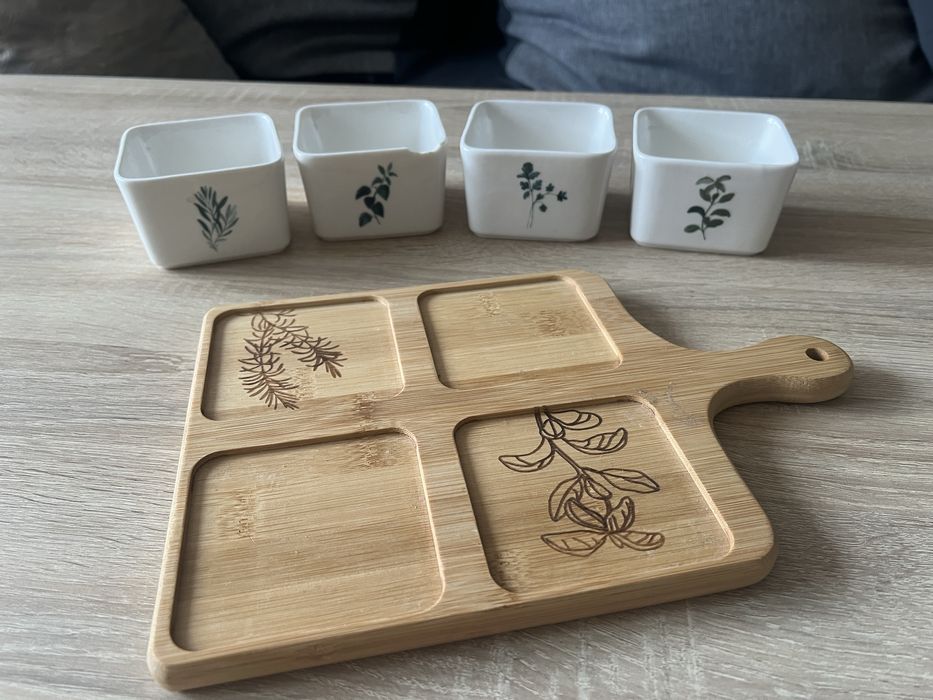 patera na 4 pojemniki