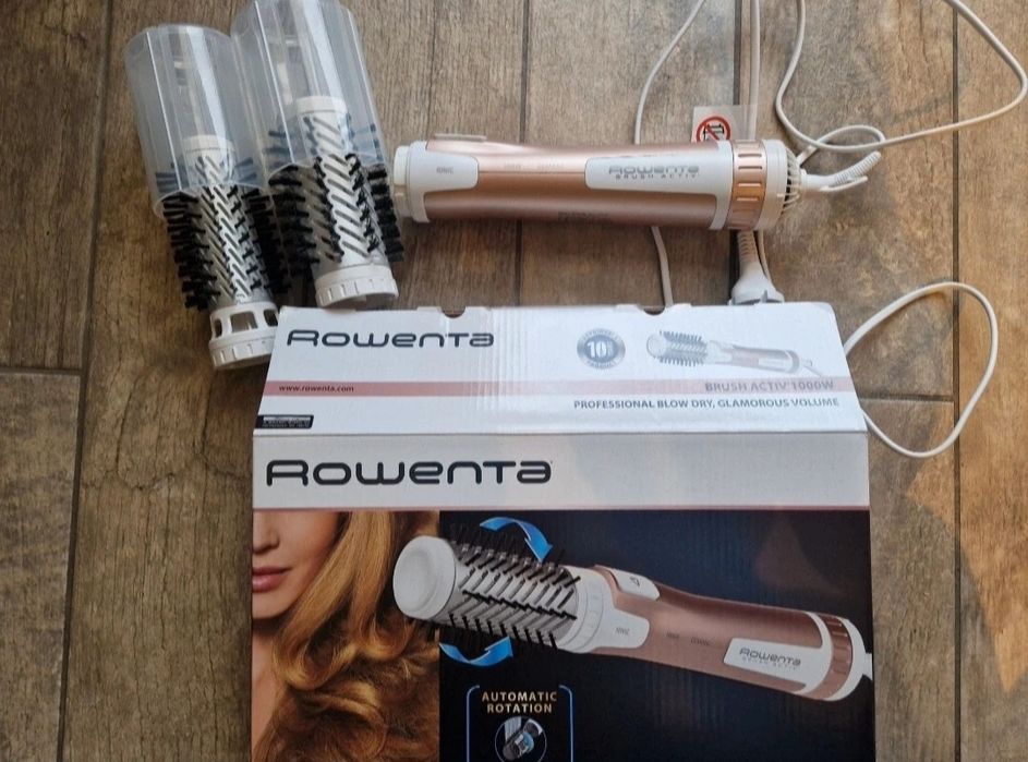 Rowenta activ brush suszarko-lokówka obrotowa nowa