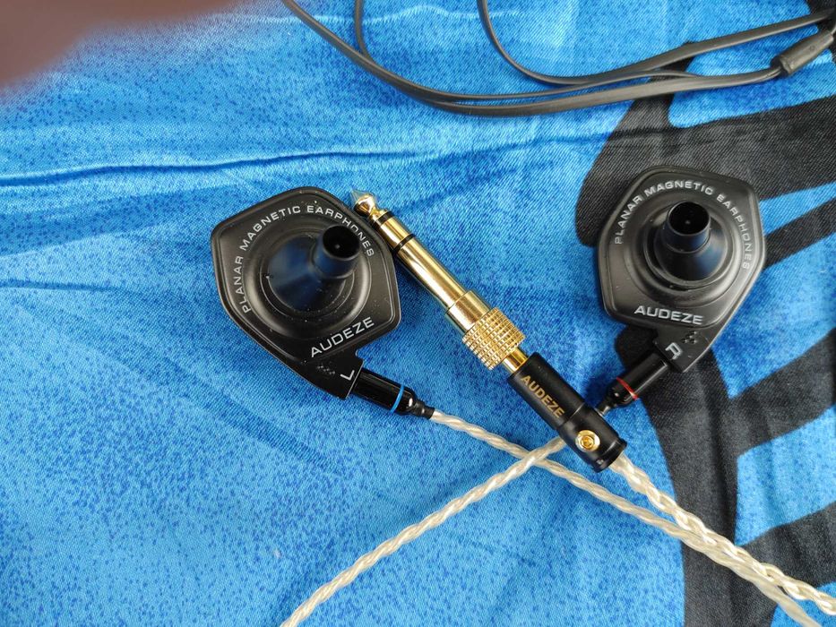 Słuchawki dokanałowe planarne Audeze LCD-i3+kabel od LCD-i4