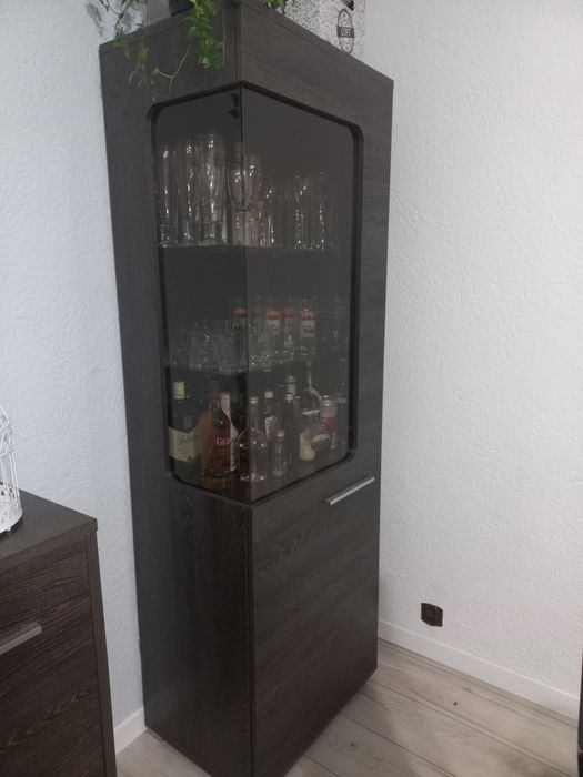Komplet mebli  witryna, komoda , szafka rtv
