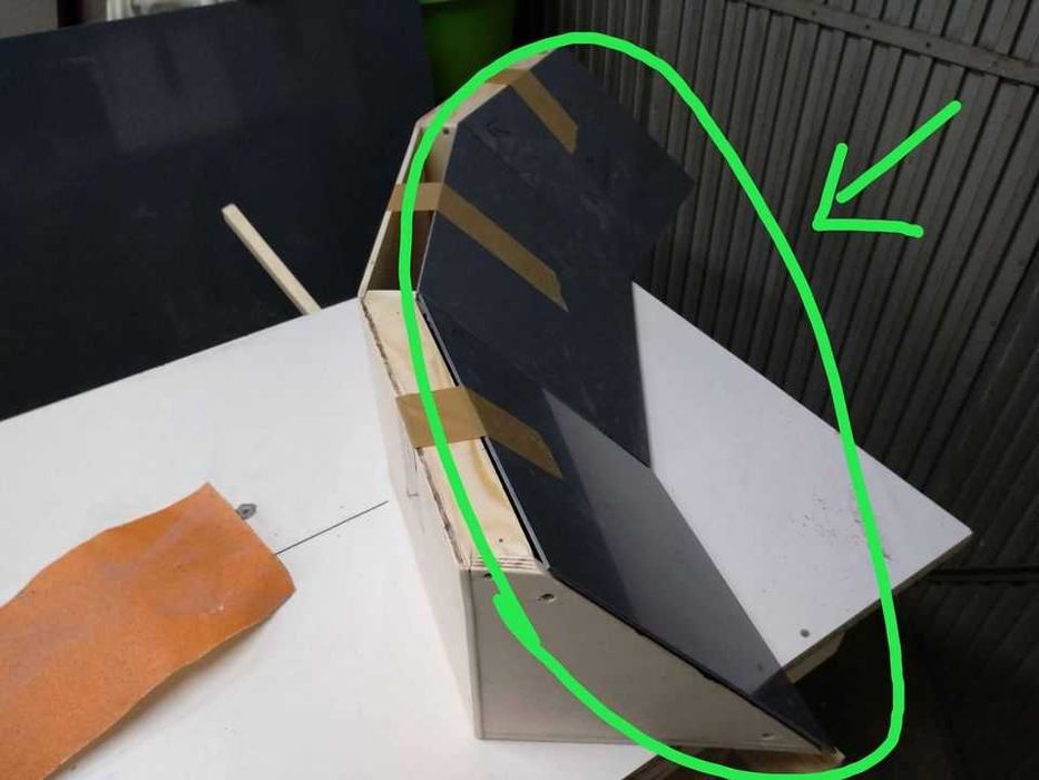 Retalhos Placas PVC rígido 3mm cinza DIY