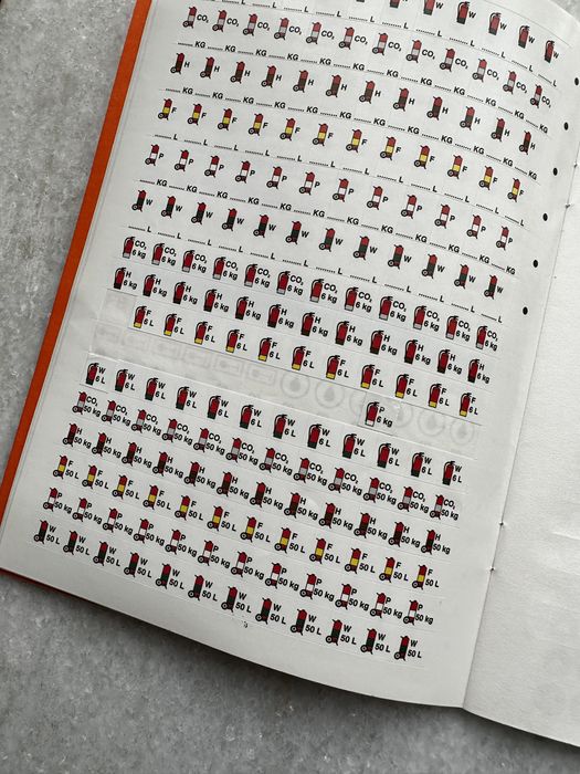 Adesivos sinaléticos