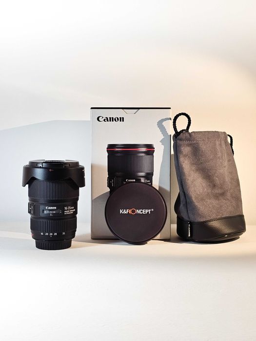 Canon EF 16-35mm como nova.