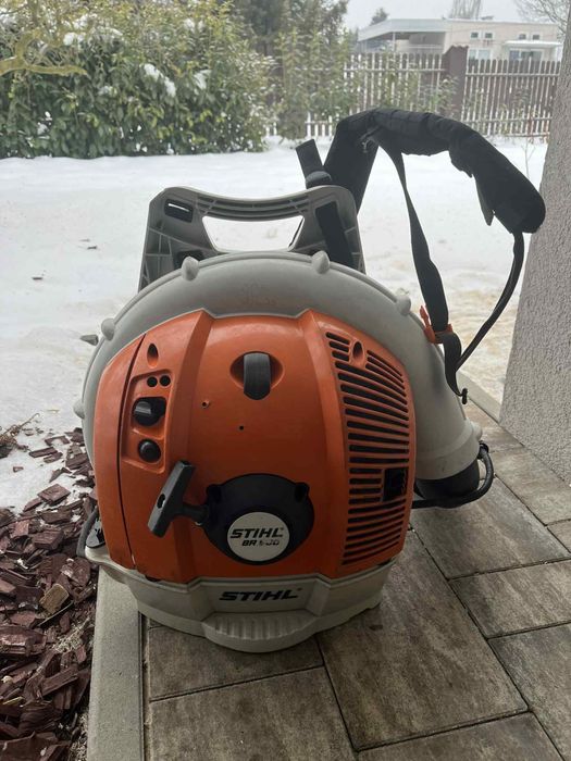Dmuchawa plecakowa do liści stihl br 550 stan bdb!