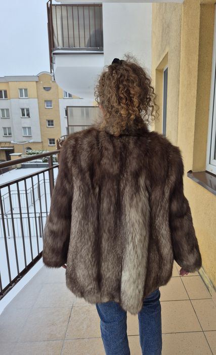 Futro naturalne z lisa