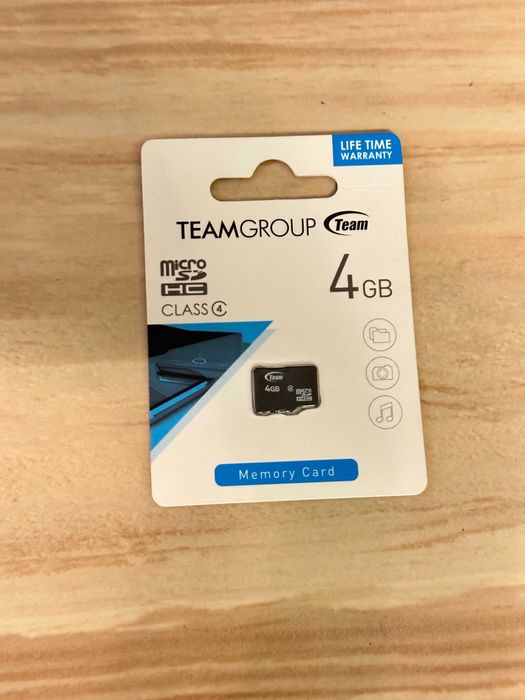 Team Group 4GB microSD Class 4 | Нові | 50 шт
