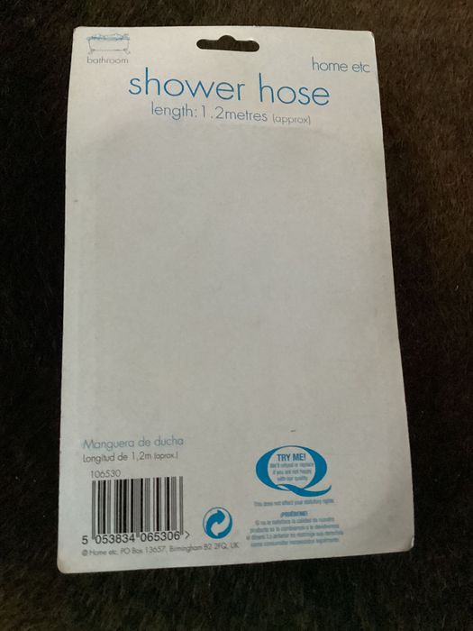 Wąż prysznicowy  nowy.