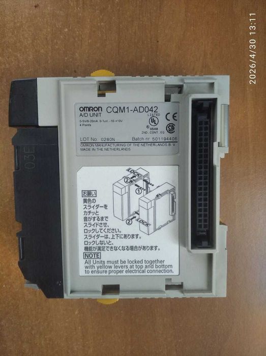 Модуль розширення входів Omron CQM1-TC001, OD212, DA022, AD042