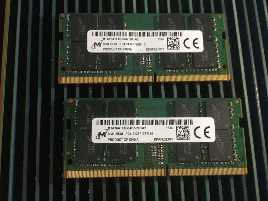 DDR4 8GB SO-DIMM 2133mHz 2400mHz 2666mHz 3200mHz - для ноутбука