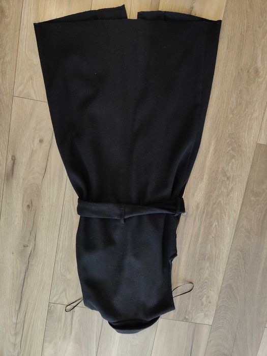 Mohito czarna kamizelka długa z kieszeniami rozmiar XS