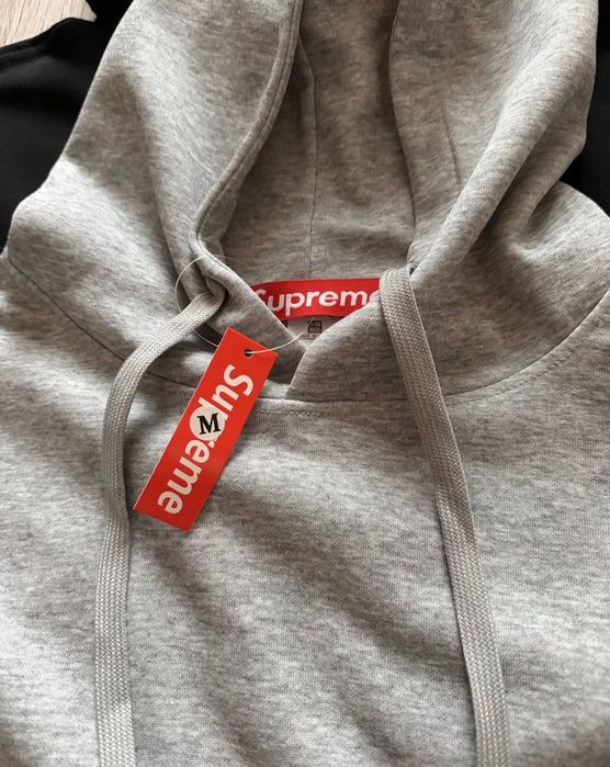 [В НАЯВНОСТІ] ХУДІ Supreme Big Logo / Зіпка Суприм / Зіпка супрім з великим лого в заді
