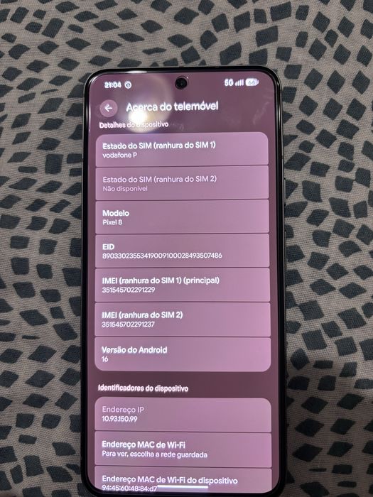 google pixel 8. 128 GB