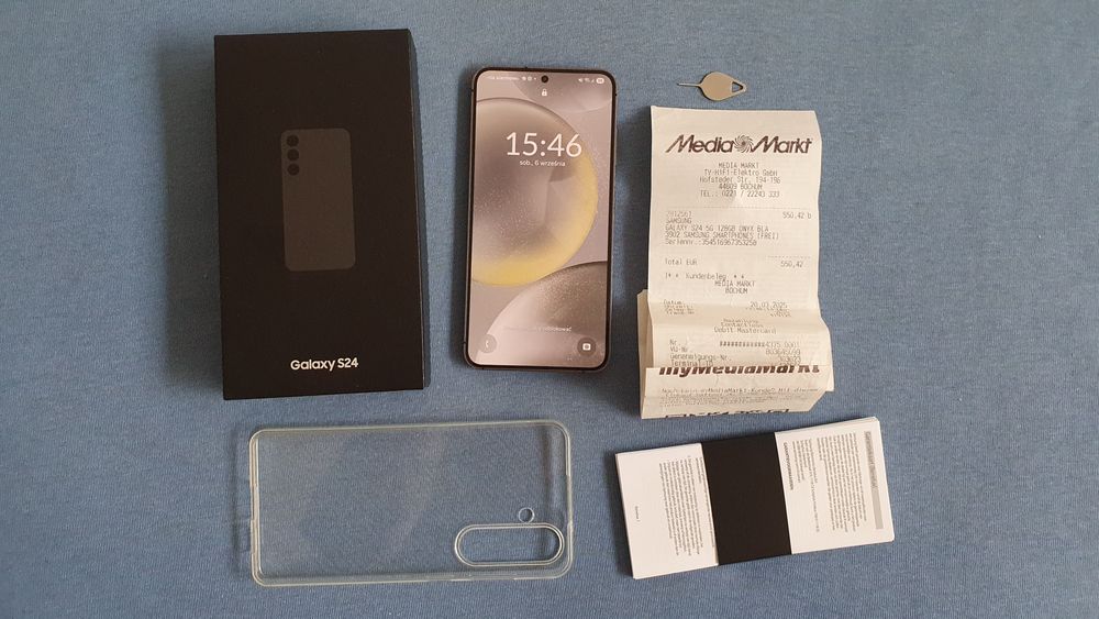 Samsung Galaxy S24 , z Media Markt, gwarancja do 3.2027