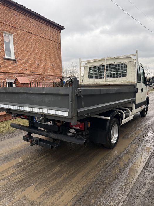 Iveco Daily 35C13 Lift Klima Doka Brygadówka 7-os Wywrotka Oryginał