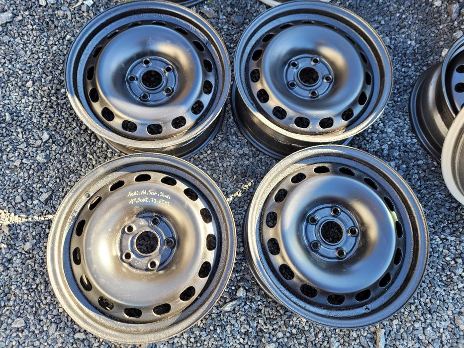 FELGI Stalowe Stalówki Audi Vw Seat Skoda 16cali 5x112