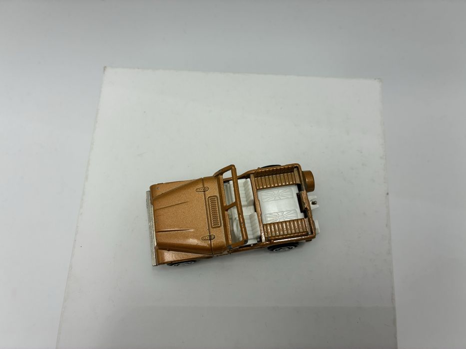 Majorette No. 268 Jeep Copper Orange 1:54 Scale