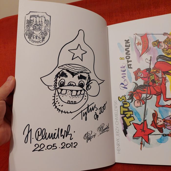 Tytus Romek i Atomek W Bitwie warszawskiej 1920 AUTOGRAF