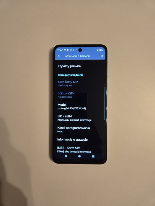 Motorola G54 IDEALNY