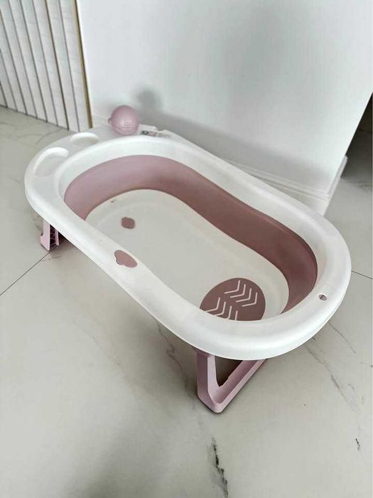 Wanienka składana różowa