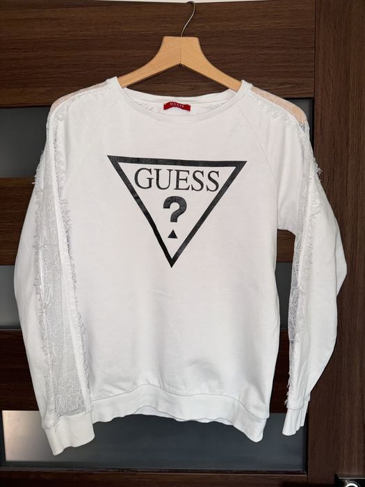 100% bawełniana bluza Guess rozmiar S długi rękaw