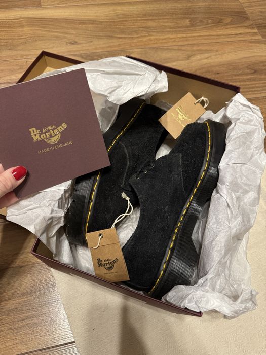 Buty półbuty skórzane zamszowe Dr. Martens 1461 bex suede 40 oksfordki