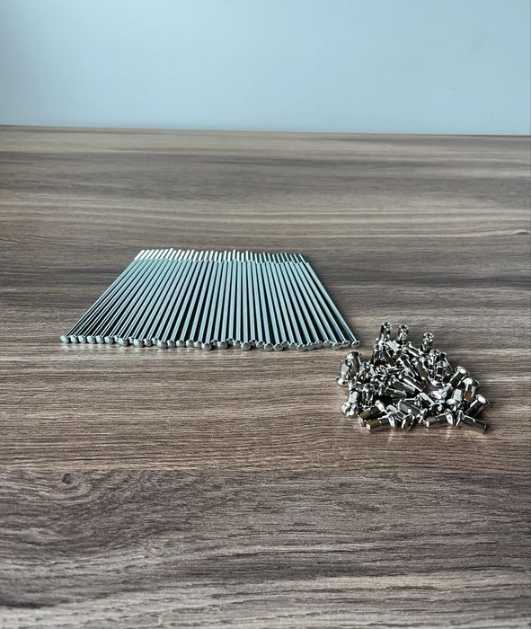 NOWY DUELLS komplet OCYNKOWANYCH szprych szprychy JAWA 250 KYVACKA