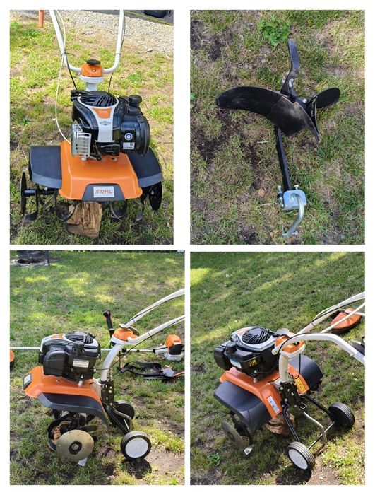 Glebogryzarka, Aerator, Wertykulator, Betoniarka, Przyczepka, Pik