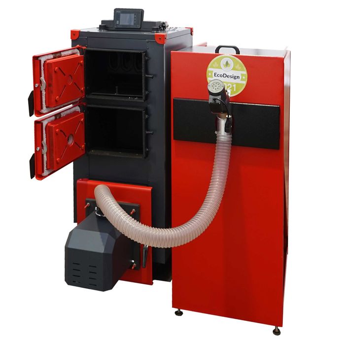 Kocioł Piec na Pellet Drewno Węgiel 5 klasa 18kW 220m2 kotly