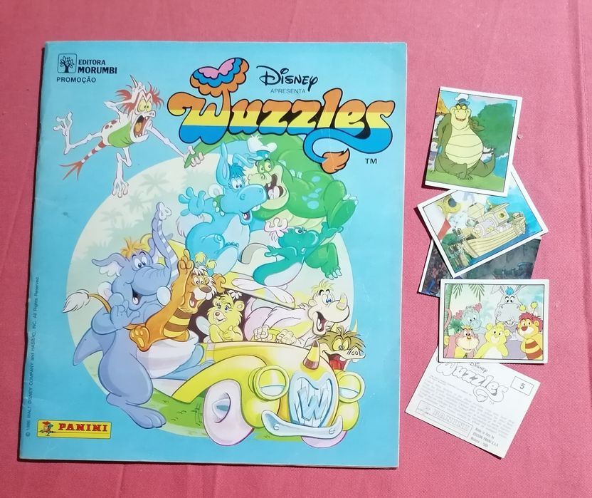 Caderneta "WUZZLES"