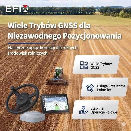 Nawigacja rolnicza EFIX eSTEER20 MAX ISOBUS Tc Sc Geo !!PROMOCJA!!