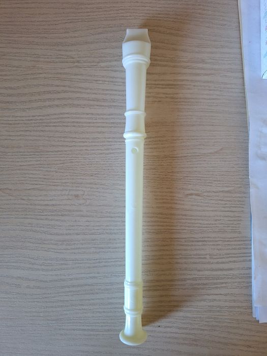 Flet prosty szkolny biały