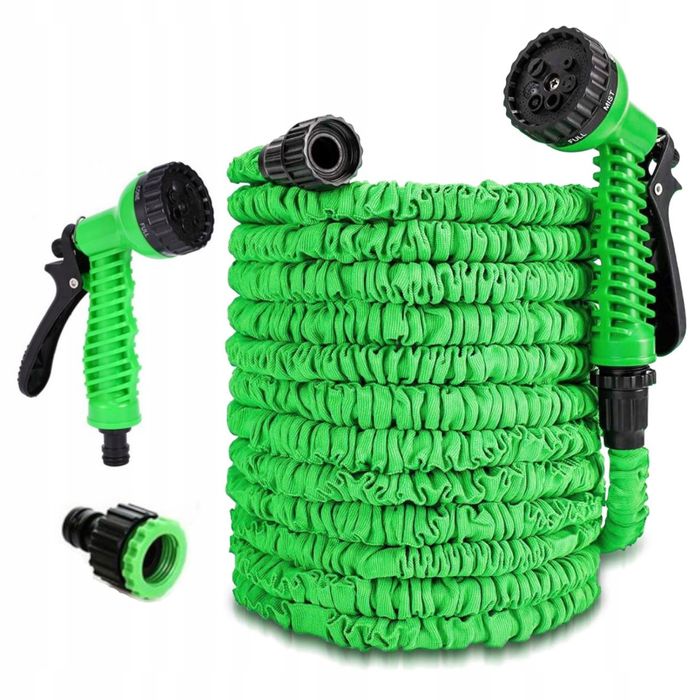 Wąż ogrodowy X-HOSE rozciągliwy 10 do 30m + pistolet