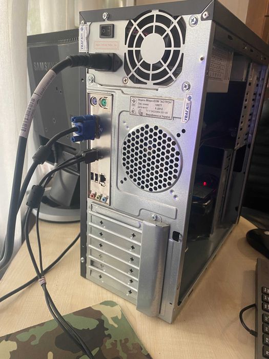 Комп’ютер Intel Core i5-2500 / 8GB DDR3 / HDD 250GB / ASUS