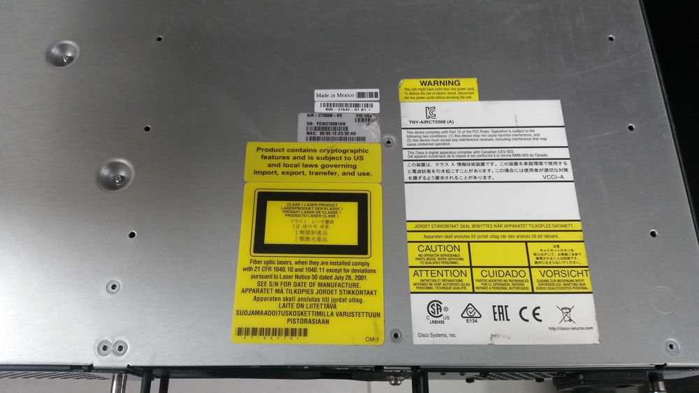 Switch Cisco AIR-CT5508.500-K9
