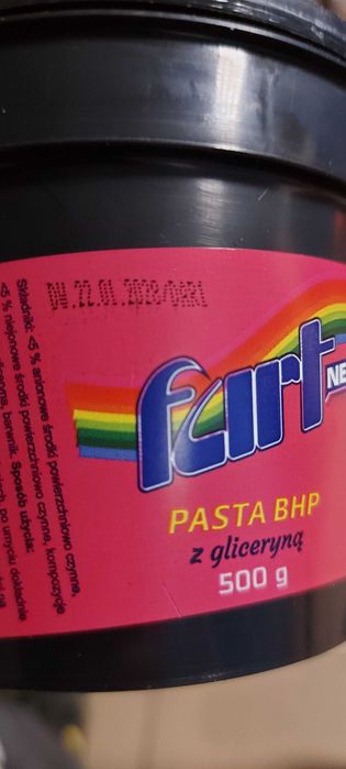 Pasta BHP 17 mydło luksja 60sz