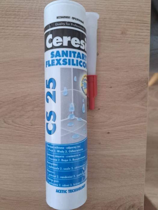 Silikon bezbarwny Ceresit CS25 280ml