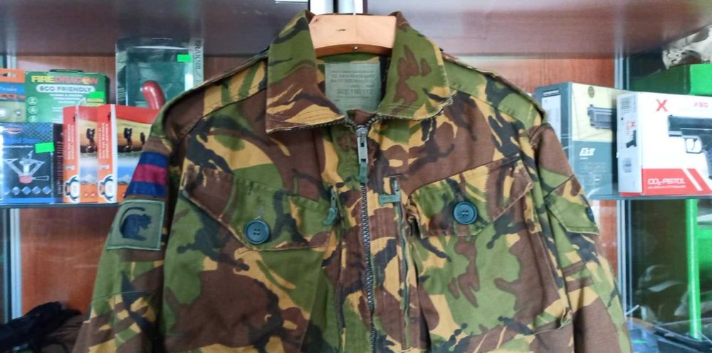 Kurtka Brytyjska Smock Combat Temperate DPM 190/112 2XL Black Rats