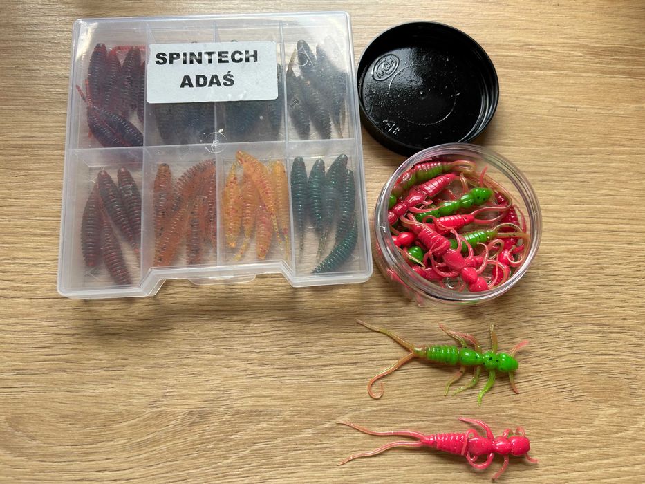 Zestaw gum Spintech Adaś, Matusiak, Lucky John i hand made