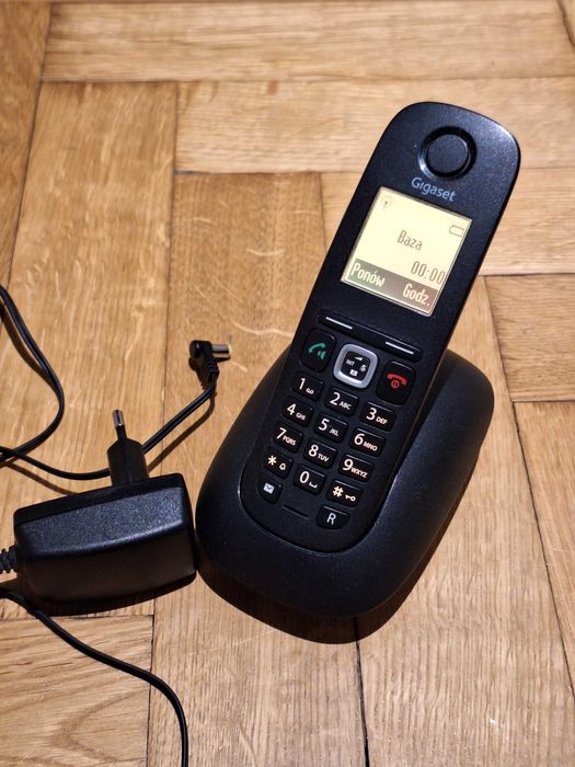 Siemens Gigaset A540 telefon bezprzewodowy słuchawka, baza i zasilacz
