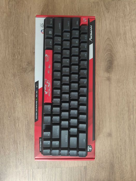 HyperX Alloy Origins 65 (Red Switches – US) Like new!64585558796929122