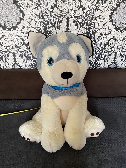 Плюшева іграшка хаскі , мопс. HB Leusur. Tu
